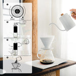 AGCAN Portable Manual Coffee Grinder with Ceramic Burr and 304 Stainless Steel Hand Crank - Adjustable for Fine to Coarse Grind - Ideal for Outdoor, Travel, and Espresso Use